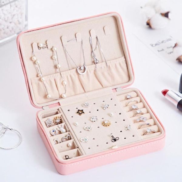 jewelry pouches, bags storage box zipper multi-function faux leather space-saving waterproof earrings necklace ring case for window display, Pink;blue
jewelry pouches, bags storage box zipper multi-function faux leather space-saving waterproof earrings necklace ring case for window display, Pink;blue
