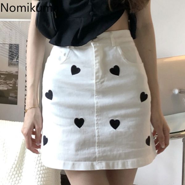 nomikuma korean love heart embroidery woman skirts faldas mujer moda summer sweet new high waist a-line mini skirt 6g641 210427, Black
nomikuma korean love heart embroidery woman skirts faldas mujer moda summer sweet new high waist a-line mini skirt 6g641 210427, Black
