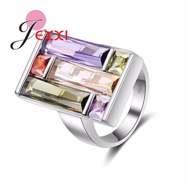 wedding rings jexxi fashionable s90 silver jewelry rainbow multicolor crystals finger women party gifts fast, Slivery;golden
wedding rings jexxi fashionable s90 silver jewelry rainbow multicolor crystals finger women party gifts fast, Slivery;golden