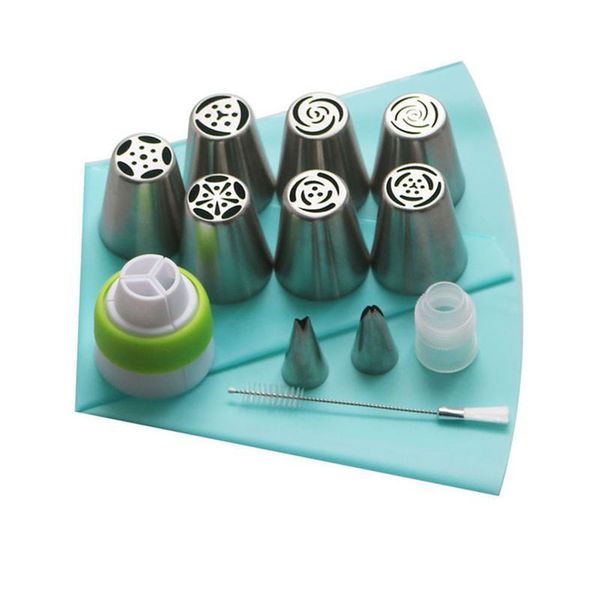 baking & pastry tools 7/8/9/13 pcs nozzles and coupler icing piping tips sets stainless steel rose cream bakeware cupcake cake decorating
baking & pastry tools 7/8/9/13 pcs nozzles and coupler icing piping tips sets stainless steel rose cream bakeware cupcake cake decorating