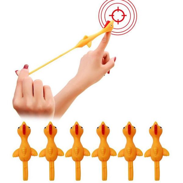 novelty catapulted ejection chicken toy light rubber finger prank flying slings toys turkey sticky party favor
novelty catapulted ejection chicken toy light rubber finger prank flying slings toys turkey sticky party favor