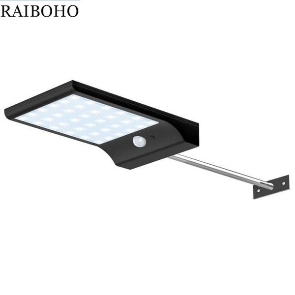 outdoor wall lamps 450lm 36 led solar human body sensor safety lighting yard lamp porch light garage (black)
outdoor wall lamps 450lm 36 led solar human body sensor safety lighting yard lamp porch light garage (black)