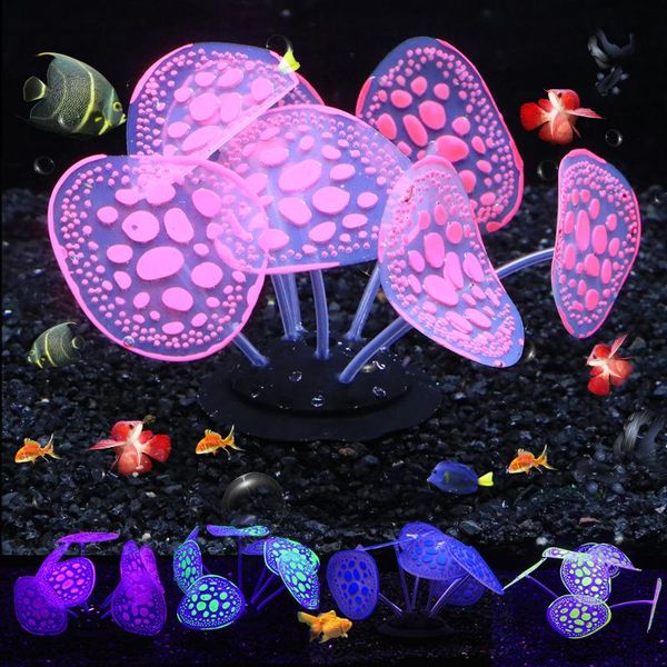 silicone glowing artificial fish tank aquarium coral plants underwater landcape ornament decor accessories d3 decorations
silicone glowing artificial fish tank aquarium coral plants underwater landcape ornament decor accessories d3 decorations