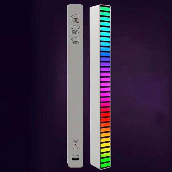 bar lights 2021 rgb voice-activated pickup rhythm ambient light creative colorful sound control with 32 bit music level i
bar lights 2021 rgb voice-activated pickup rhythm ambient light creative colorful sound control with 32 bit music level i