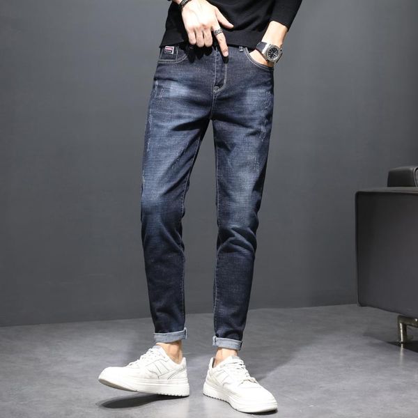 men's jeans 2021 autumn streetwear slim fit blue business fashion denim pants spring casual harem trousers hip hop jogger pant
men's jeans 2021 autumn streetwear slim fit blue business fashion denim pants spring casual harem trousers hip hop jogger pant