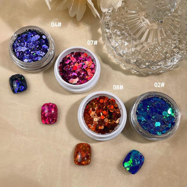 nail glitter 8 colors art diy jewelry sequins multicolor mixed hexagonal sticker decoration polish nails accesorios, Silver;gold
nail glitter 8 colors art diy jewelry sequins multicolor mixed hexagonal sticker decoration polish nails accesorios, Silver;gold