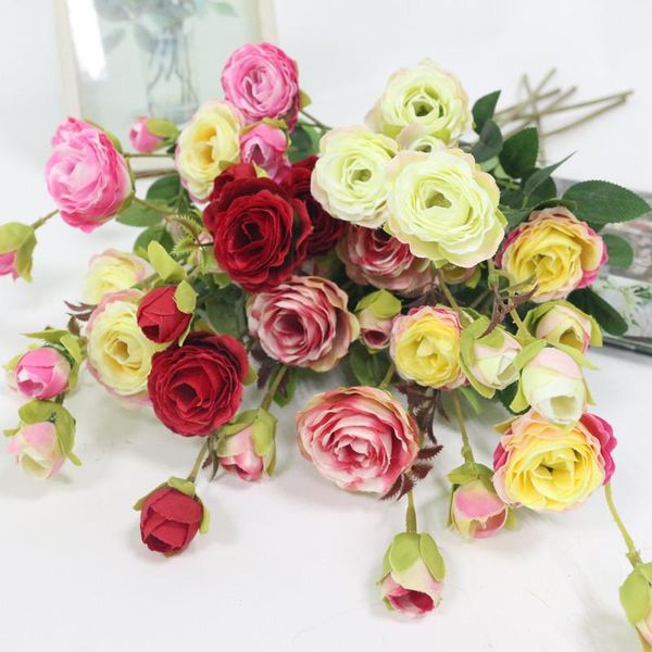 flone 3 heads big rose artificial flowers simulation silk fake flower branch for wedding home diningroom decoration decorative & wreaths
flone 3 heads big rose artificial flowers simulation silk fake flower branch for wedding home diningroom decoration decorative & wreaths