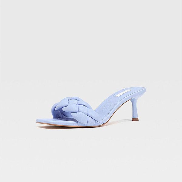 teahoo summer women sandals square head open toe high heels weave upper fine heel casual shoes lady party, Black
teahoo summer women sandals square head open toe high heels weave upper fine heel casual shoes lady party, Black