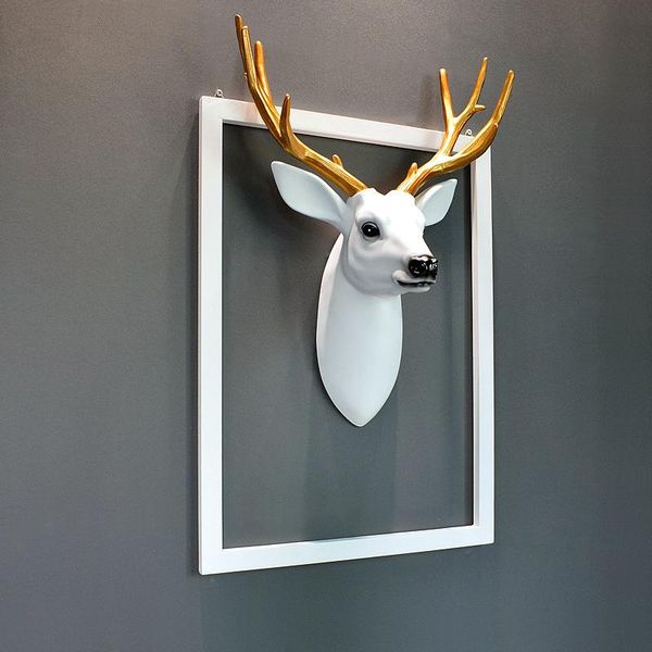 nordic deer wall decoration living room entrance lucky elk pendant creative animal stereo decorative objects & figurines
nordic deer wall decoration living room entrance lucky elk pendant creative animal stereo decorative objects & figurines