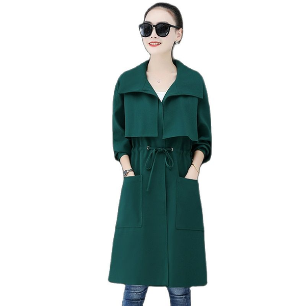 women's trench coats korean windbreaker women 2021 spring autumn overcoat female fashion medium long plus size loose wind coat jacket l, Tan;black
women's trench coats korean windbreaker women 2021 spring autumn overcoat female fashion medium long plus size loose wind coat jacket l, Tan;black