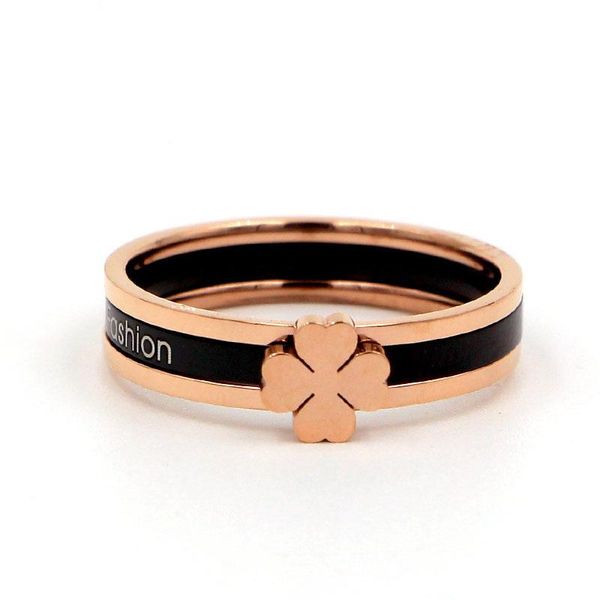 wedding rings korean style cool fashion two-in-one clover of four leaves ring little finger black with english letters, Slivery;golden
wedding rings korean style cool fashion two-in-one clover of four leaves ring little finger black with english letters, Slivery;golden