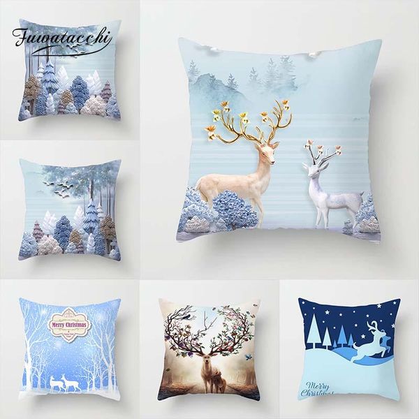 cushion/decorative pillow fuwatacchi animal cushion cover christmas deer forest printed for sofa car chair home decor case 45cm*45cm
cushion/decorative pillow fuwatacchi animal cushion cover christmas deer forest printed for sofa car chair home decor case 45cm*45cm