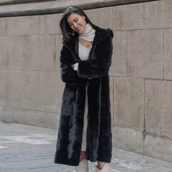 women's fur & faux black imitation mink coat hooded extended warm grass korean temperament fashion winter parker jacket
women's fur & faux black imitation mink coat hooded extended warm grass korean temperament fashion winter parker jacket
