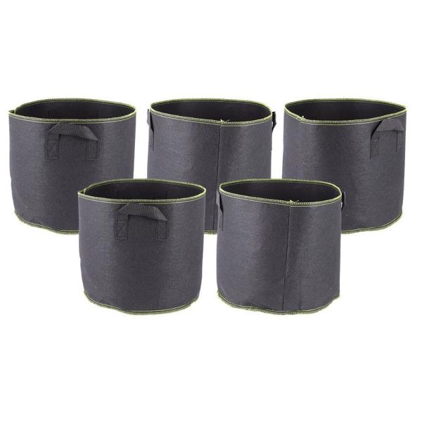 planters & pots 5pcs durable planting bags round bucket growing pouch non-woven panting
planters & pots 5pcs durable planting bags round bucket growing pouch non-woven panting