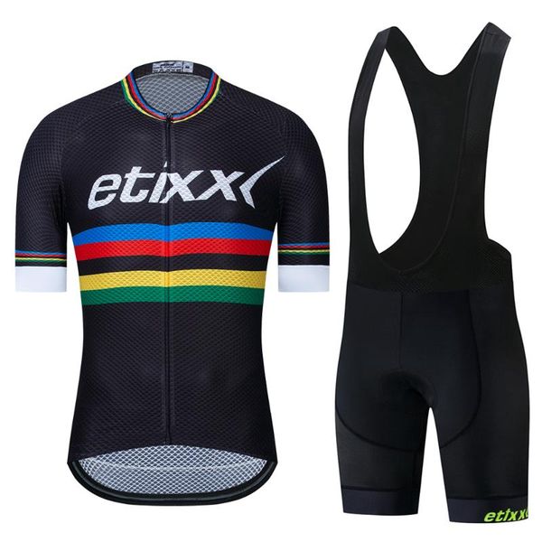 racing sets etixxl 2021 cycling jersey mtb mountain bike clothing men short set ropa ciclismo bicycle wear clothes dress, Black;blue
racing sets etixxl 2021 cycling jersey mtb mountain bike clothing men short set ropa ciclismo bicycle wear clothes dress, Black;blue
