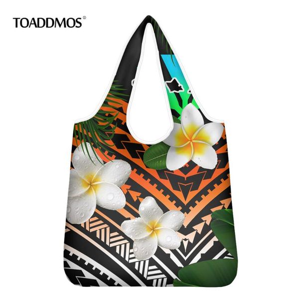 storage bags toaddmos ladies shopper bag polynesian traditional tribal plumeria design foldable reusable women kitchen/bathroom
storage bags toaddmos ladies shopper bag polynesian traditional tribal plumeria design foldable reusable women kitchen/bathroom