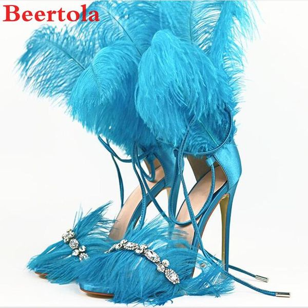 beertola women's sandals mutil colors large size stage performance dress shoes women feather crystal decor pumps, Black
beertola women's sandals mutil colors large size stage performance dress shoes women feather crystal decor pumps, Black
