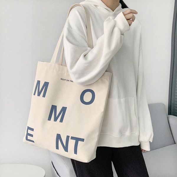 evening bags women canvas shoulder shopper bag moment letter printing large korean cotton cloth ladies handbag eco reusable shopping
evening bags women canvas shoulder shopper bag moment letter printing large korean cotton cloth ladies handbag eco reusable shopping