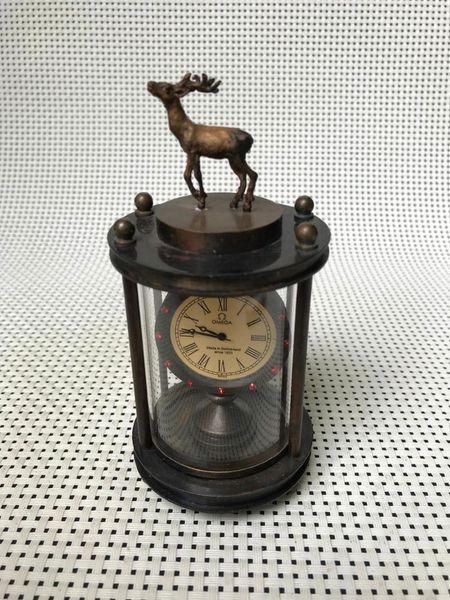 desk & table clocks exquisite pure copper mechanical watch, wealth deer decoration, home decoration crafts, high: 5.265 inches
desk & table clocks exquisite pure copper mechanical watch, wealth deer decoration, home decoration crafts, high: 5.265 inches