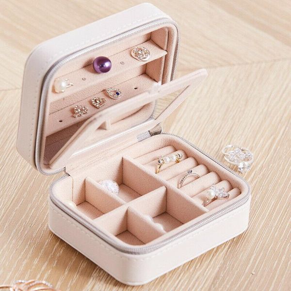 portable travel jewelry box organizer ornaments dressing case 3 layer w/mirror cosmetic bags & cases
portable travel jewelry box organizer ornaments dressing case 3 layer w/mirror cosmetic bags & cases