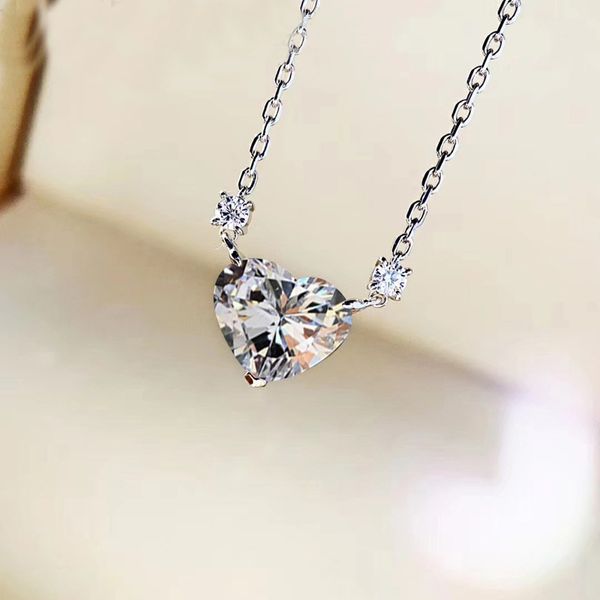 shinning heart cut lab diamond pendant 100% real 925 sterling silver wedding pendants necklace for women bridal choker jewelry
shinning heart cut lab diamond pendant 100% real 925 sterling silver wedding pendants necklace for women bridal choker jewelry
