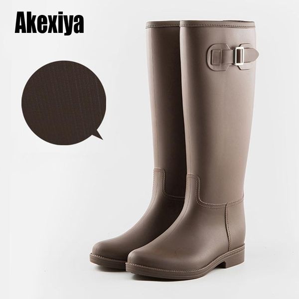 boots women knee-high rain boot ladies waterproof rubber comfortable outdoor shoes female u257, Black
boots women knee-high rain boot ladies waterproof rubber comfortable outdoor shoes female u257, Black