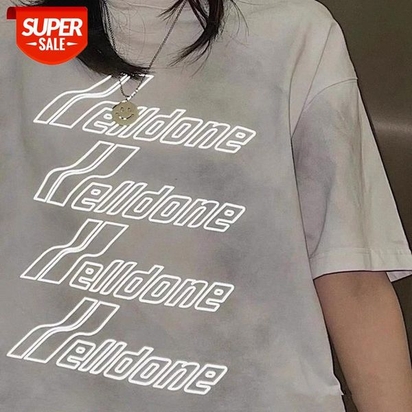 we11done printed oversized short-sleeved t-shirt couple #hc08, White;black
we11done printed oversized short-sleeved t-shirt couple #hc08, White;black