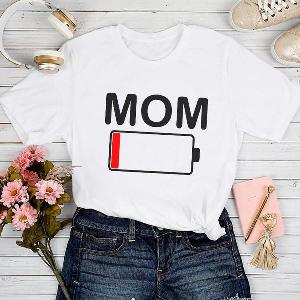 women's t-shirt t-shirts women 2021 mom letters vogue mother cute mama tshirt lady print clothes graphic female tee, White
women's t-shirt t-shirts women 2021 mom letters vogue mother cute mama tshirt lady print clothes graphic female tee, White