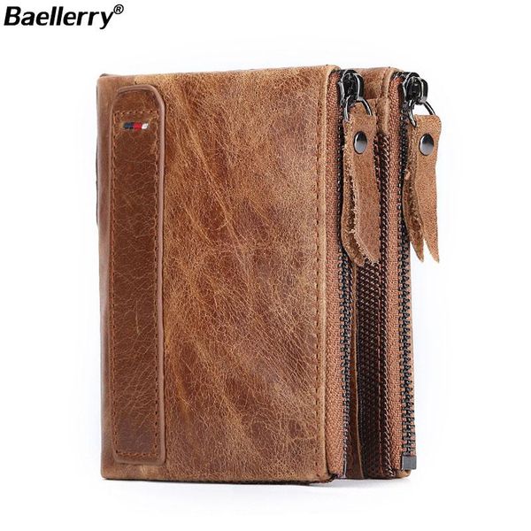 wallets rfid genuine leather men purse short double zipper male anti theft brand card coin holder money clip wallet for, Red;black
wallets rfid genuine leather men purse short double zipper male anti theft brand card coin holder money clip wallet for, Red;black