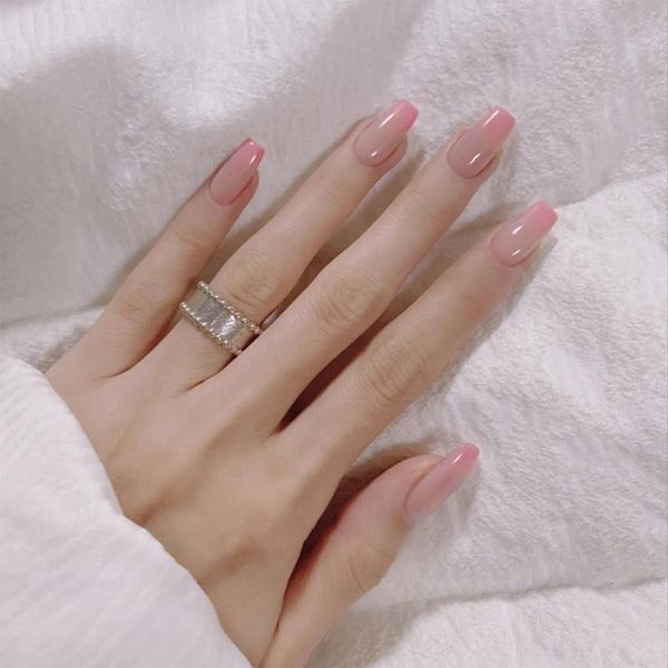 false nails 24pcs gradient color ballet med-length fake press on full cover wearing wearable acrylic nail tips with glue for girls, Red;gold
false nails 24pcs gradient color ballet med-length fake press on full cover wearing wearable acrylic nail tips with glue for girls, Red;gold