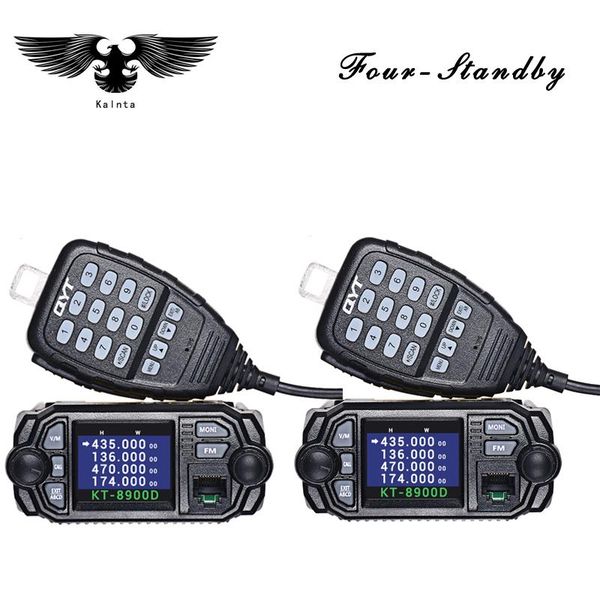 walkie talkie 2 pcs qyt kt-8900d mini 25w 10km two-way dual band big color lcd display mobile radio kt8900d vhf car
walkie talkie 2 pcs qyt kt-8900d mini 25w 10km two-way dual band big color lcd display mobile radio kt8900d vhf car