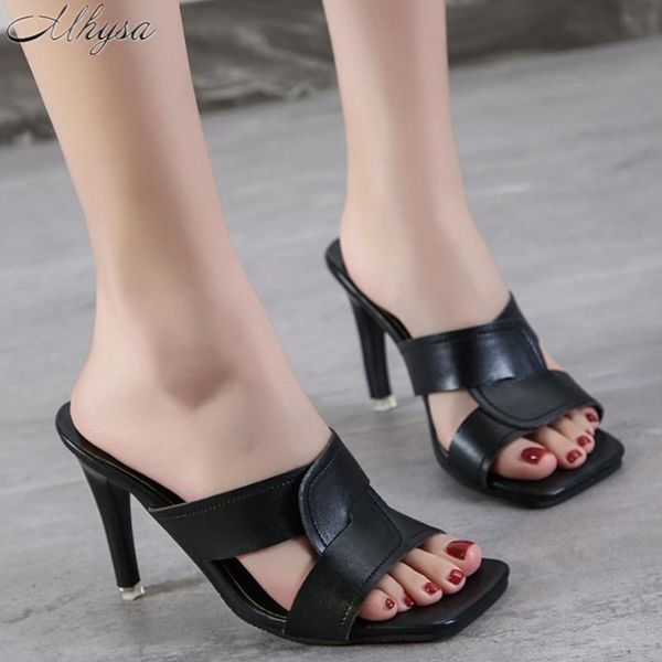 slippers shoes woman 2021 fashion women summer slides open toe fine heel casual comfortable breathable sandals, Black
slippers shoes woman 2021 fashion women summer slides open toe fine heel casual comfortable breathable sandals, Black