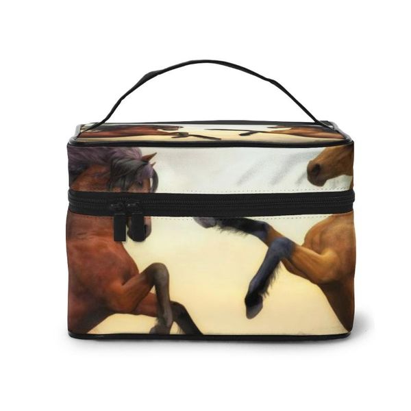 women makeup bags cosmetic bag toiletries organizer travel storage wild horse print & cases
women makeup bags cosmetic bag toiletries organizer travel storage wild horse print & cases