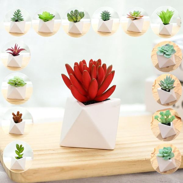 decorative flowers & wreaths ceramic flowerpot succulent plants small triangle green bonsai artificial potted fake flower for home ornaments
decorative flowers & wreaths ceramic flowerpot succulent plants small triangle green bonsai artificial potted fake flower for home ornaments