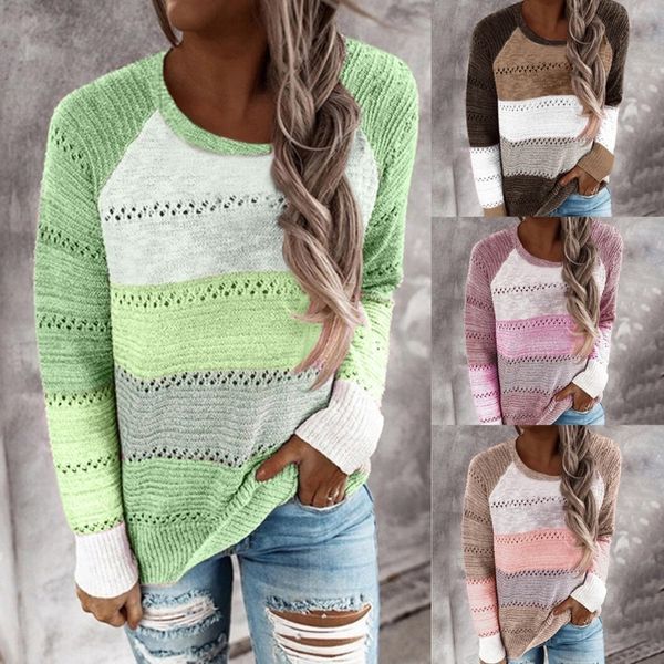 women's sweater . autumn and winter round ne long sleeve pullover color matching top, White;black
women's sweater . autumn and winter round ne long sleeve pullover color matching top, White;black