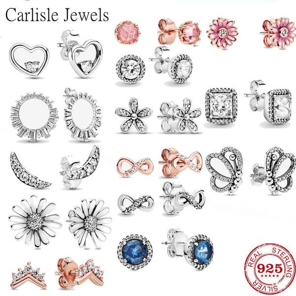 stud original luxury real 925 sterling silver authentic pan earrings crystal for women diy fashion wedding jewelry, Golden;silver
stud original luxury real 925 sterling silver authentic pan earrings crystal for women diy fashion wedding jewelry, Golden;silver
