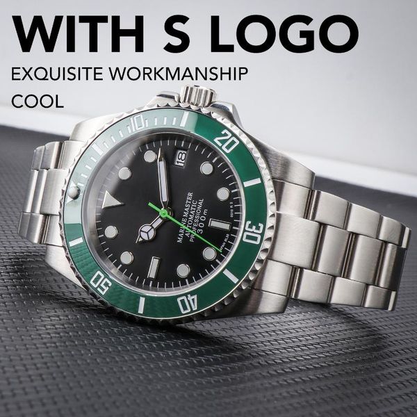 wristwatches watch mod custom automatic nh35 movement greed hand luminous sub case stainless steel 40mm man diver sapphire glass lume, Slivery;brown
wristwatches watch mod custom automatic nh35 movement greed hand luminous sub case stainless steel 40mm man diver sapphire glass lume, Slivery;brown