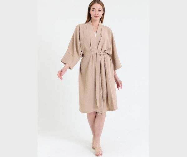 women's swimwear beige tunic & robe kimono with polka dot, fits all | oversize, White;black
women's swimwear beige tunic & robe kimono with polka dot, fits all | oversize, White;black