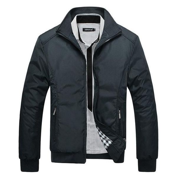 men's jackets drop jacket singles youth stand-up collar spring and autumn casual business coat, Black;brown
men's jackets drop jacket singles youth stand-up collar spring and autumn casual business coat, Black;brown