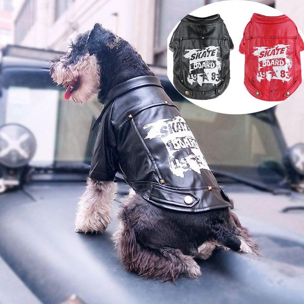 fashion leather clothing dog coat pu jacket soft waterproof outdoor puppy outerwear clothes for small pet apparel
fashion leather clothing dog coat pu jacket soft waterproof outdoor puppy outerwear clothes for small pet apparel