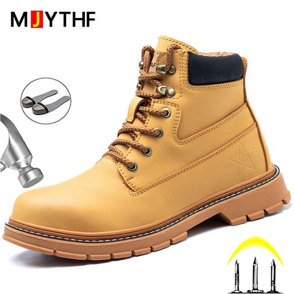 indestructible leather boots safety shoes male work outdoor hiking anti puncture 210923, Black
indestructible leather boots safety shoes male work outdoor hiking anti puncture 210923, Black