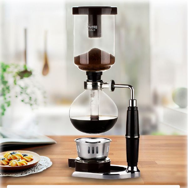 3cups siphon coffee maker tea siphon pot vacuum maker hand coffee machine heat-resistant glass type siphon coffee machine filter
3cups siphon coffee maker tea siphon pot vacuum maker hand coffee machine heat-resistant glass type siphon coffee machine filter