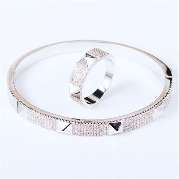 donia jewelry fashion exaggeration classic geometry micro inlaid zirconia bracelet ring set women's bracelet ring gift 391 q2, Black
donia jewelry fashion exaggeration classic geometry micro inlaid zirconia bracelet ring set women's bracelet ring gift 391 q2, Black
