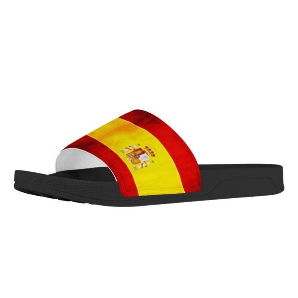 slippers platform men women custom design spain flag print summer fashion slide sandals outdoor non-slip beach shoes flip flops, Black
slippers platform men women custom design spain flag print summer fashion slide sandals outdoor non-slip beach shoes flip flops, Black