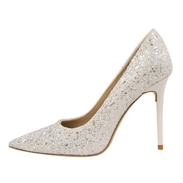 women 9.5cm high heels plus size 43 stripper glitter scarpins luxury pumps stiletto wedding bridal gold silver fetish shoes dress, Black
women 9.5cm high heels plus size 43 stripper glitter scarpins luxury pumps stiletto wedding bridal gold silver fetish shoes dress, Black