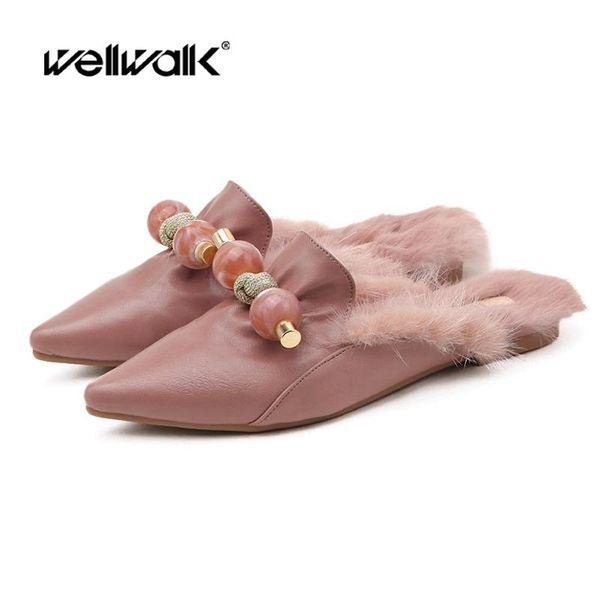 pearl fluffy slippers with pear buckle women shoes pointed toe mules woman fur slides luxury furry flats 2021, Black
pearl fluffy slippers with pear buckle women shoes pointed toe mules woman fur slides luxury furry flats 2021, Black