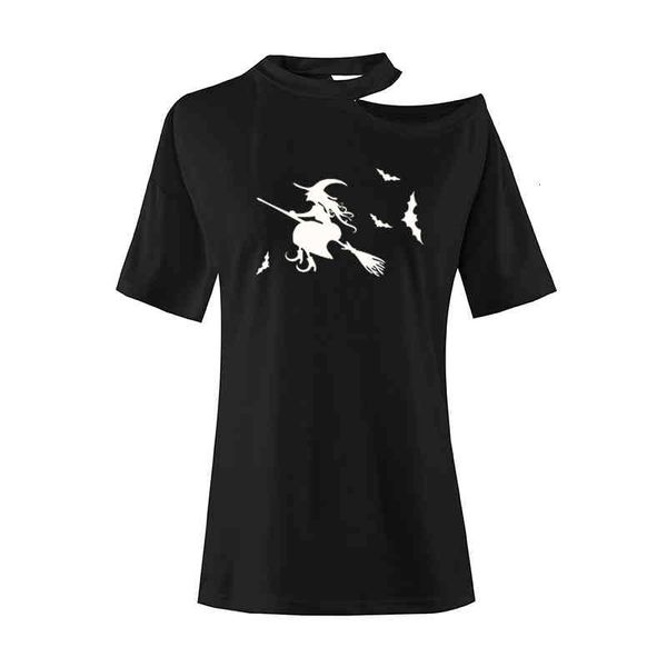summer arrival happy halloween witch bats t shirt fashion women irregular skew cross bandage tees loose harajuku, White
summer arrival happy halloween witch bats t shirt fashion women irregular skew cross bandage tees loose harajuku, White