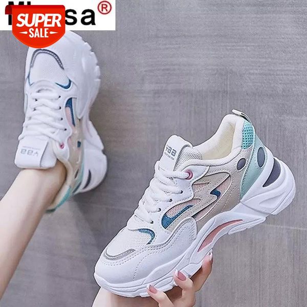 spring 2021 fashion women's shoes lace-up color matching platform woman mesh breathable sneakers comfortable casual #lt82
spring 2021 fashion women's shoes lace-up color matching platform woman mesh breathable sneakers comfortable casual #lt82