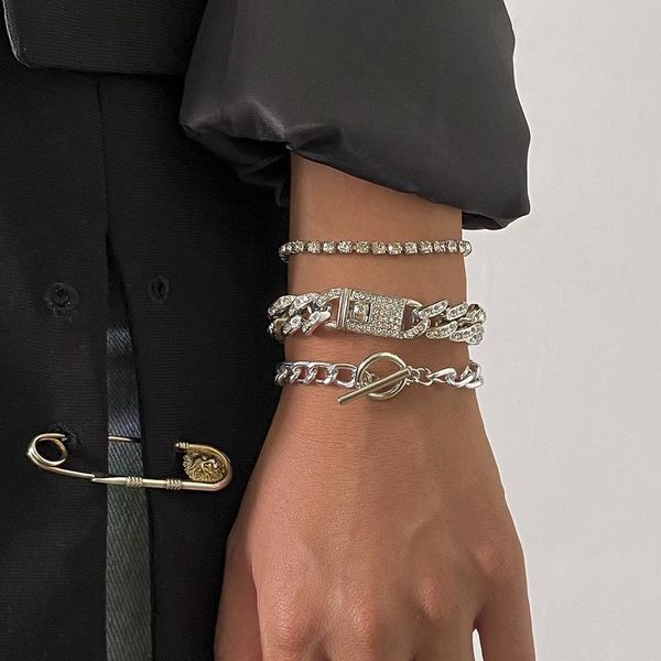 link, chain hollow out bangles woman multilayer bracelets women hip hop simplicity rhinestone bracelet fashion armband, Black
link, chain hollow out bangles woman multilayer bracelets women hip hop simplicity rhinestone bracelet fashion armband, Black