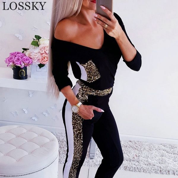 autumn sport two piece set leopard patchwork long sleeve pants tracksuit suit workout clothes for women 210520, White
autumn sport two piece set leopard patchwork long sleeve pants tracksuit suit workout clothes for women 210520, White